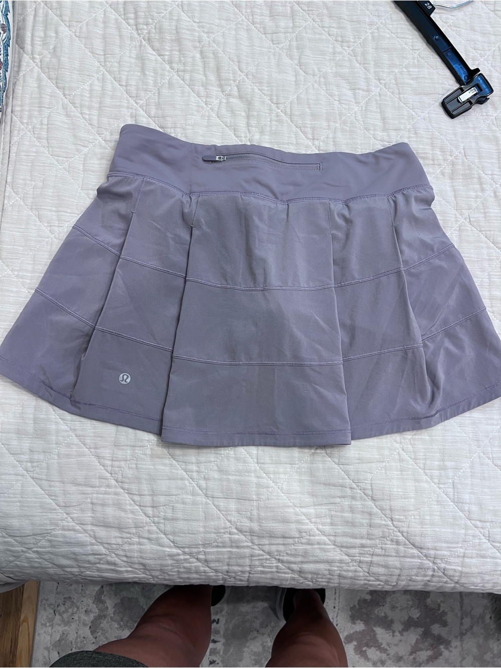 lululemon athletica Periwinkle Pleated Skater Skirt